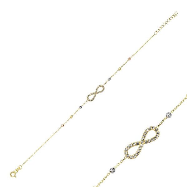 Altın Sonsuzluk Bileklik