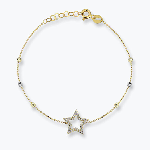 Altın Yıldız Bileklik