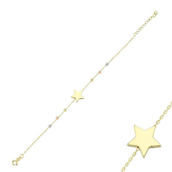 Altın Yıldız Bileklik