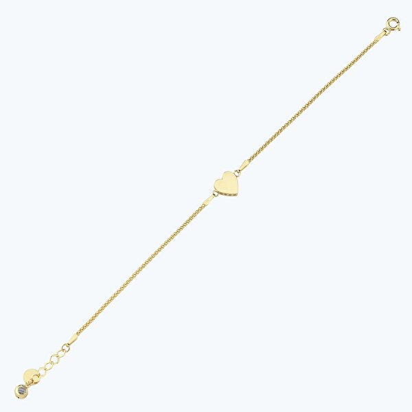 Altın Kalpli Bileklik