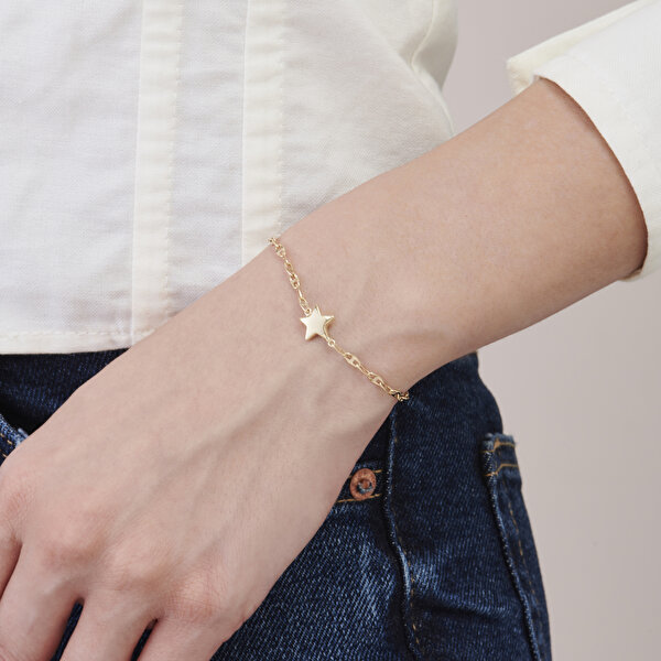 Altın Yıldız Bileklik