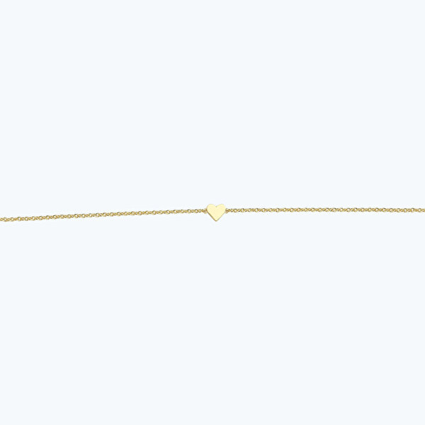 Altın Kalp Bileklik