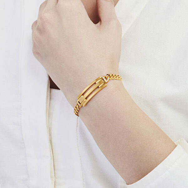 22 Ayar Altın Zincir Bileklik