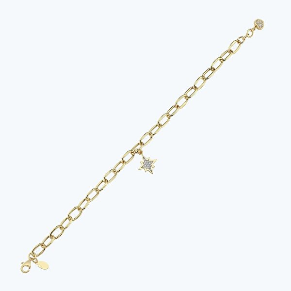 Altın Kutup Yıldızı Zincir Bileklik