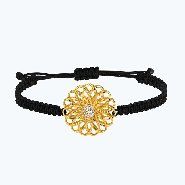 22 Ayar Altınbaş Mandala Bileklik