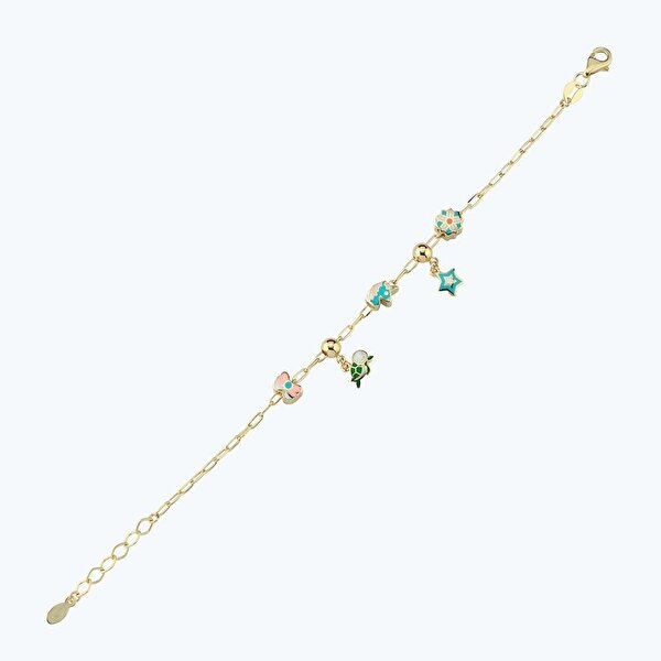 Altın Çocuk Kaplumbağa Bileklik