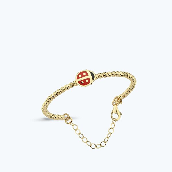 Altın Çocuk Uğur Böceği Bilezik