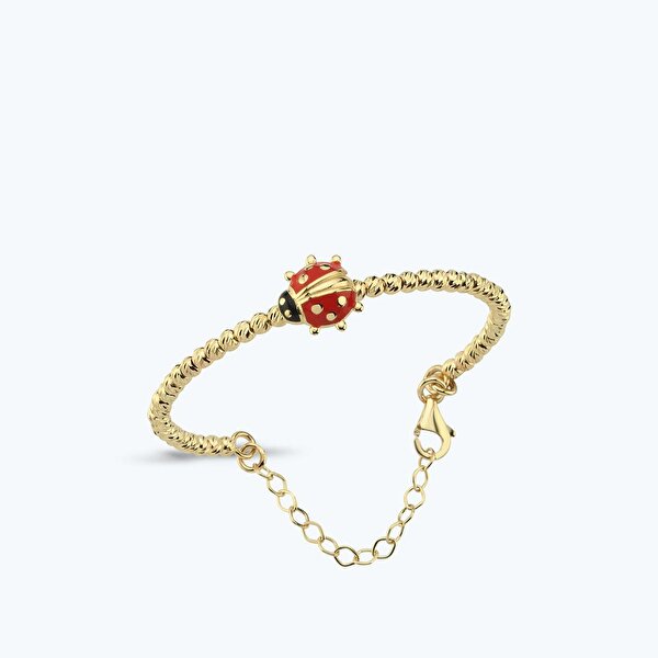 Altın Çocuk Uğur Böceği Bileziik