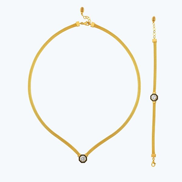 22 Ayar Altın İkili Set