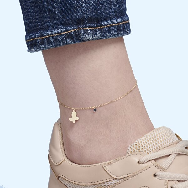 Altın Kelebek Halhal