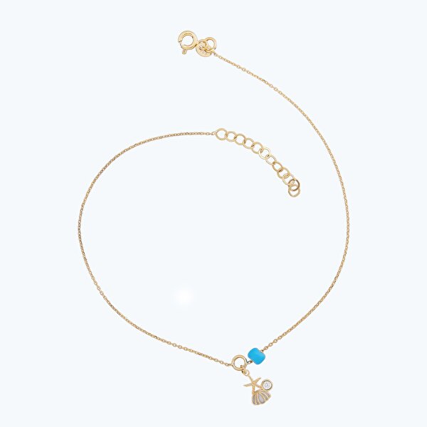 Altın Deniz Yıldızı Halhal