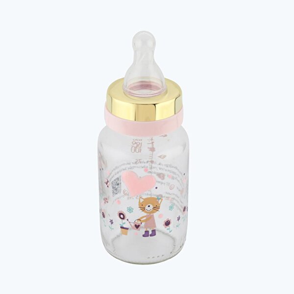 Altın Bebek Kedili Biberon
