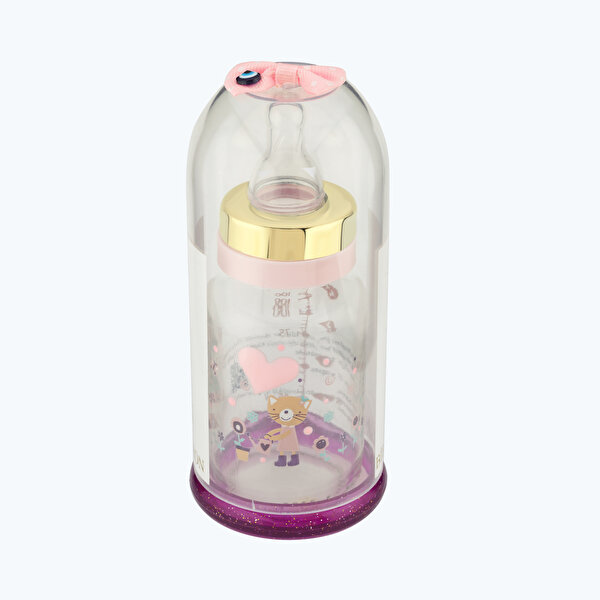 Altın Bebek Kedili Biberon