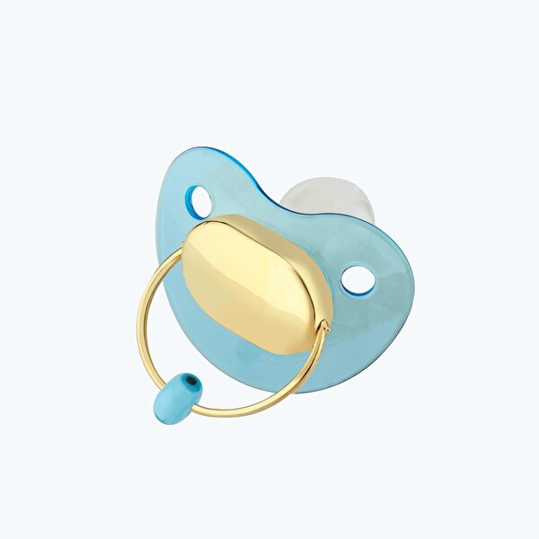 Altın Bebek Nazar Boncuklu Emzik