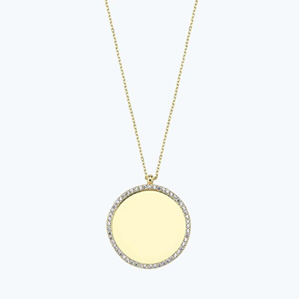 Altın İsimli Plaka Kolye