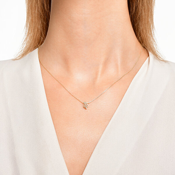 Altınbaş Burç Başak Kolye