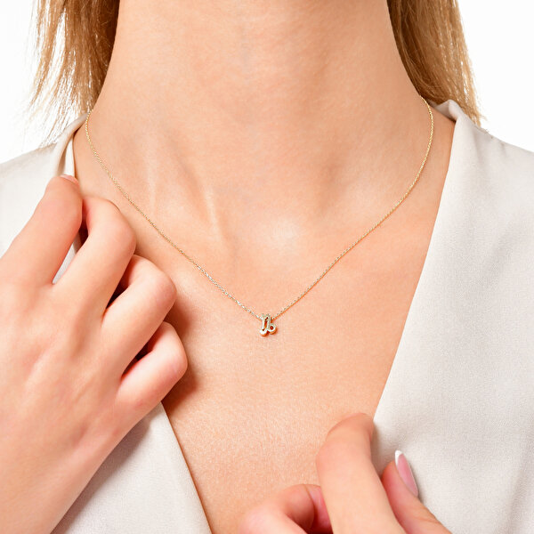 Altınbaş Burç Oğlak Kolye