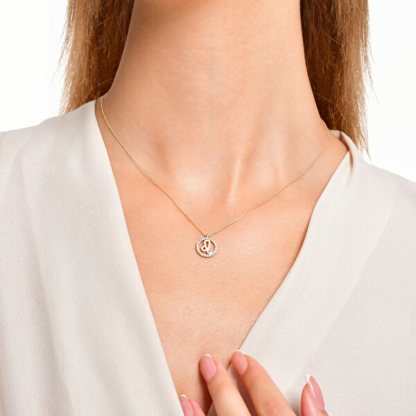 Altınbaş Burç Aslan Kolye