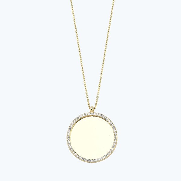 Altın İsimli Plaka Kolye