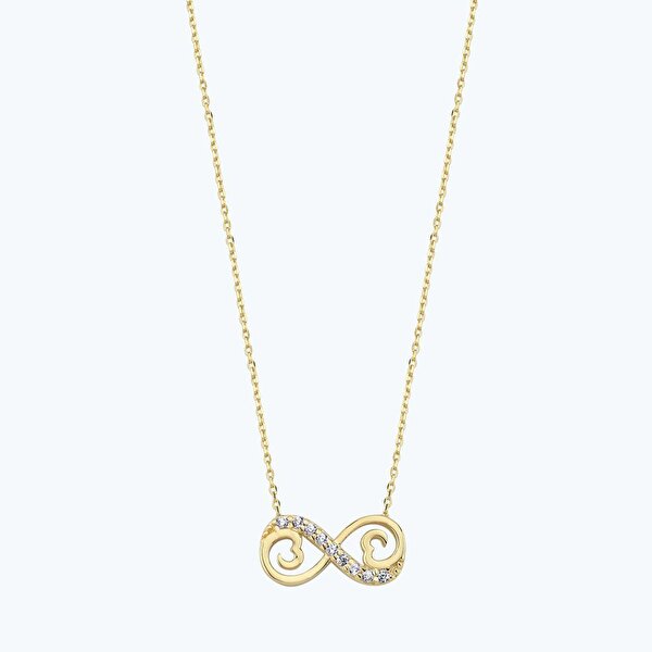 Altın Sonsuzluk Kolye