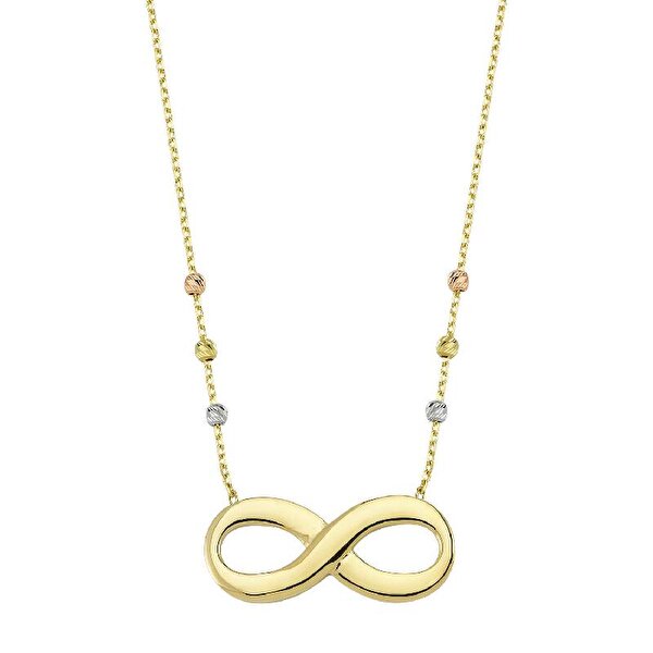 Altın Sonsuzluk Kolye