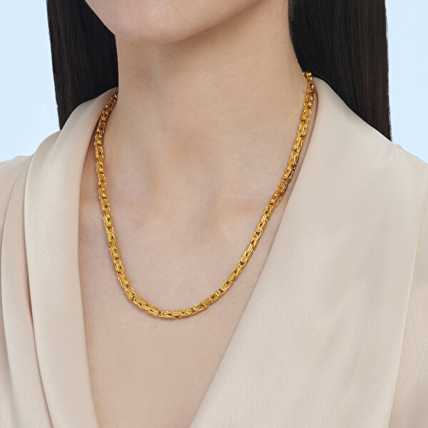 22 Ayar Altın Zincir Kolye