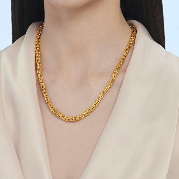 22 Ayar Altın Zincir Kolye