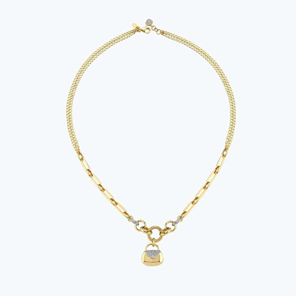 Altın Çanta Zincir Kolye