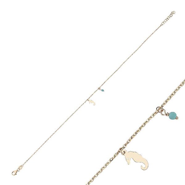 Altın Deniz Atı Halhal