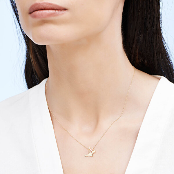 Altın Salıncak Kolye