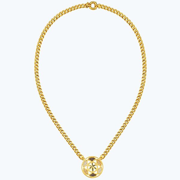 22 Ayar Altın Yaşam Çiçeği Kolye