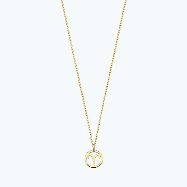 Altınbaş Burç Koç Kolye