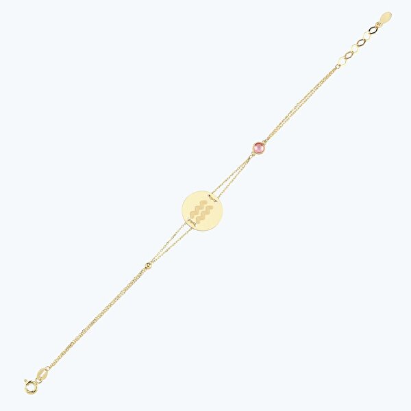 Altınbaş Burç Kova Bileklik