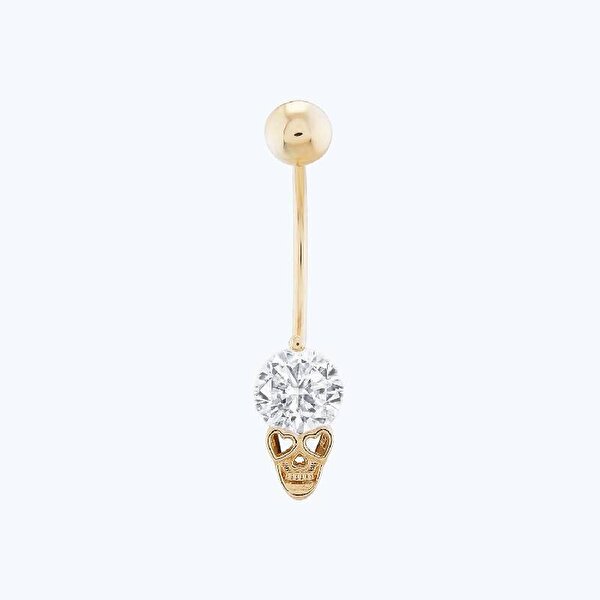Altın Göbek Piercing