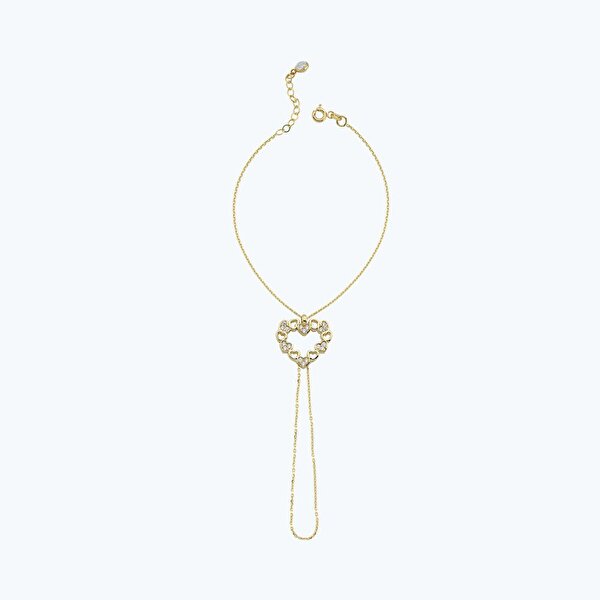 Altın Kalpli Şahmeran Bileklik