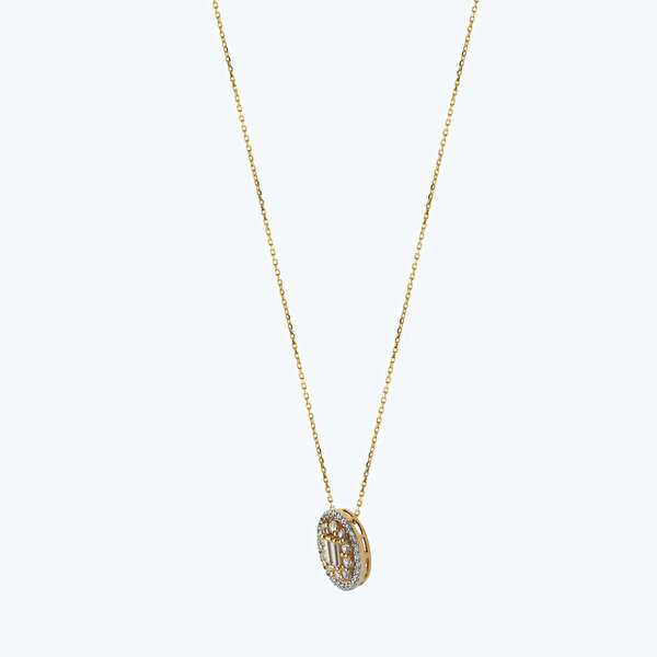 Altın Üçlü Oval Set