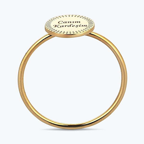 Altınbaş Life Sevgi Canım Kardeşim Yüzük