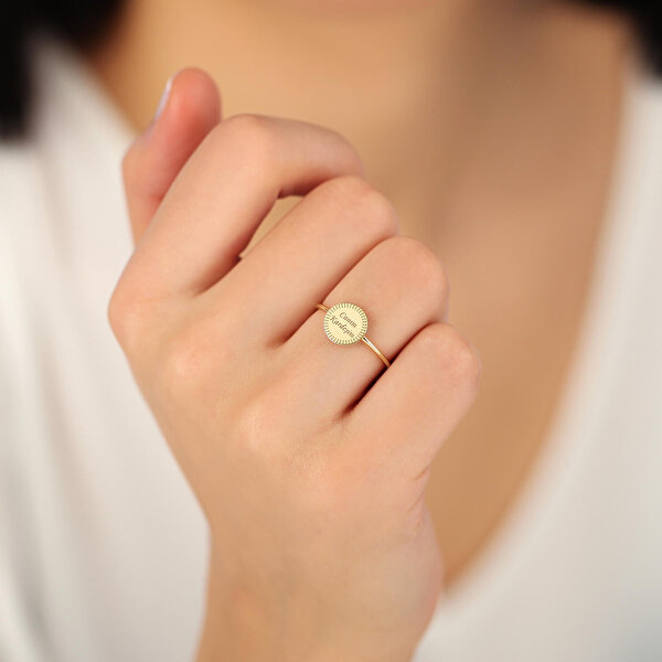 Altınbaş Life Sevgi Canım Kardeşim Yüzük