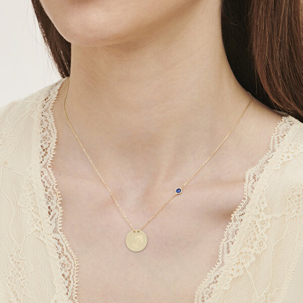 Altınbaş Burç Yay Kolye