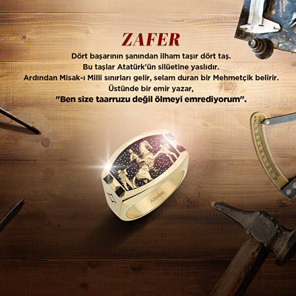 Altın Erkek Zafer Yüzük