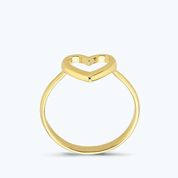Altın Kalp Yüzük