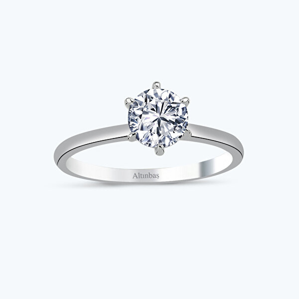 Altın Tektaş Yüzük