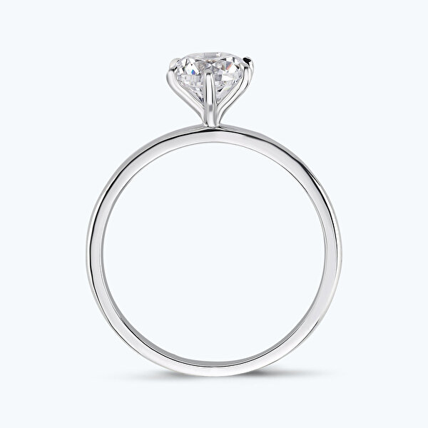 Altın Tektaş Yüzük