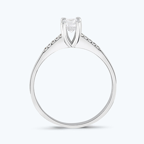 Altın Tektaş Yüzük