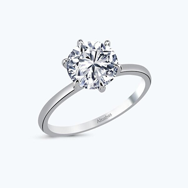 Altın Tektaş Yüzük