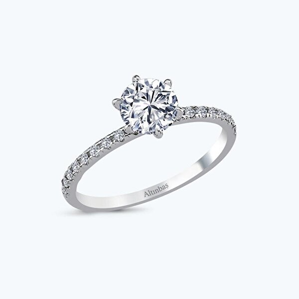 Altın Tektaş Yüzük