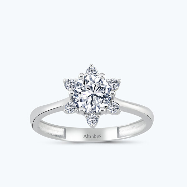 Altın Lotus Çiçeği Yüzük