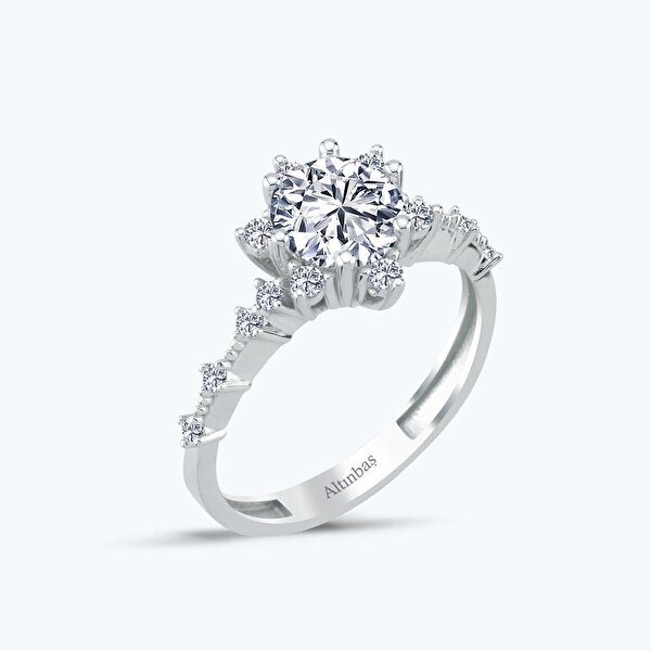 Altın Lotus Çiçeği Yüzük