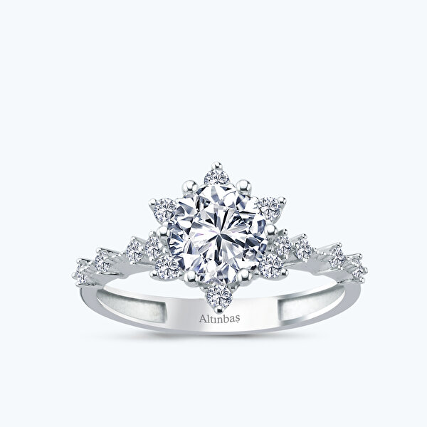 Altın Lotus Çiçeği Yüzük