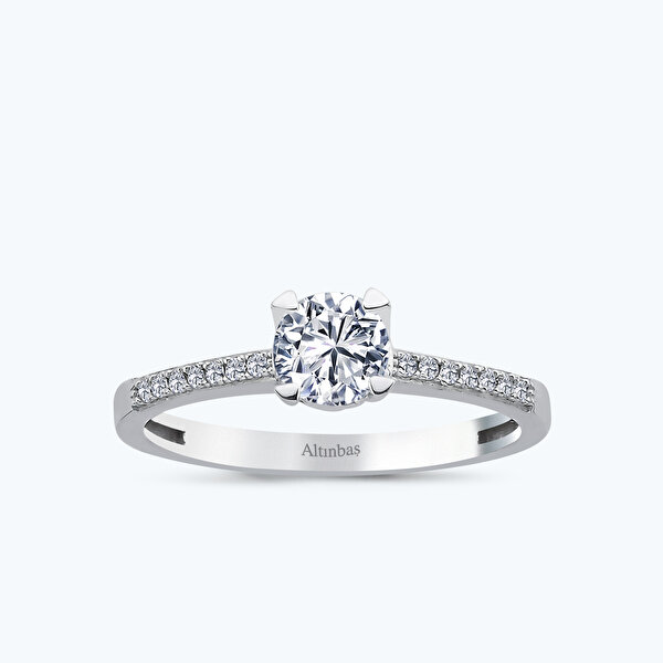 Altın Tektaş Yüzük